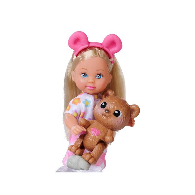 Simba Doll Evi Love With Teddy Bear