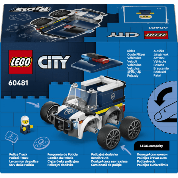 LEGO City Rides &ndash; Police Truck