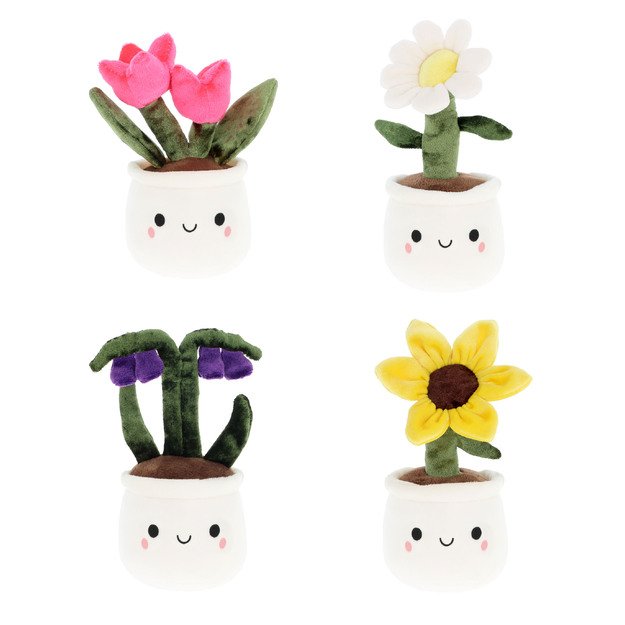 Keel Toys Flower Bobballs 12 cm - 4 different