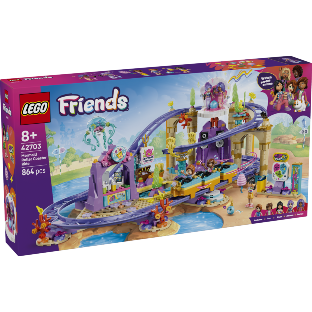 LEGO Friends Mermaid Roller Coaster Ride