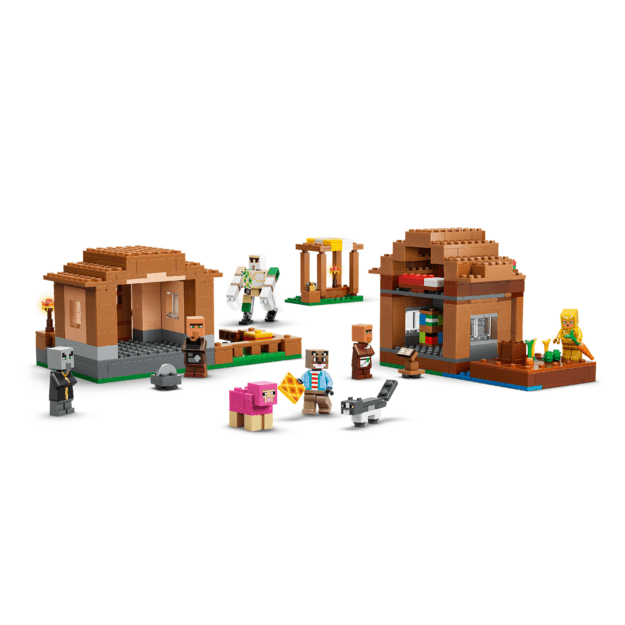 LEGO Minecraft Evoker Village Attack