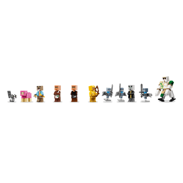 LEGO Minecraft Evoker Village Attack