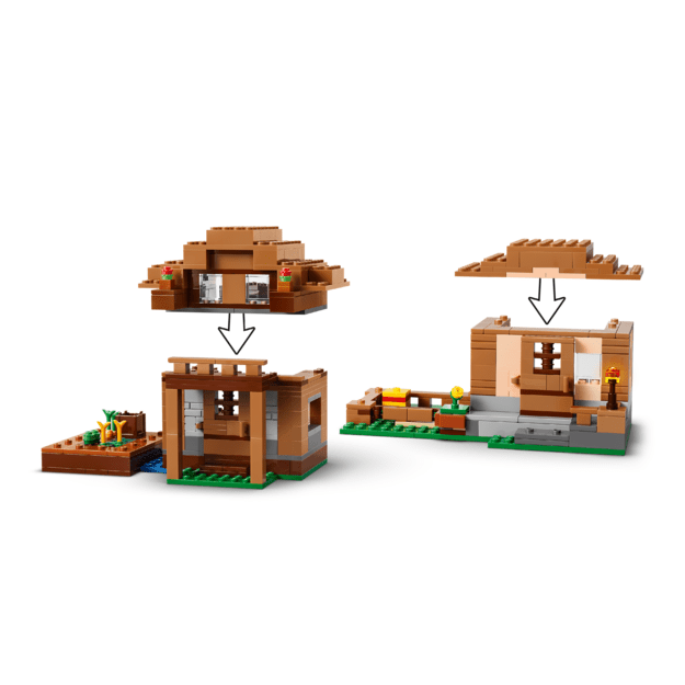 LEGO Minecraft Evoker Village Attack