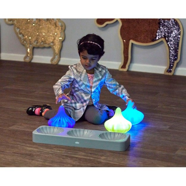 TTS Light Up Twist and Turn Spinning Tops