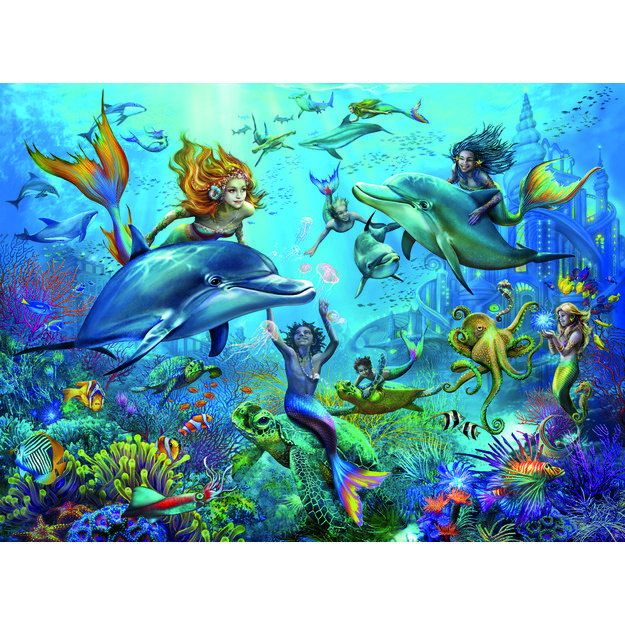 Ravensburger puzzle 100 pc Underwater Adventure