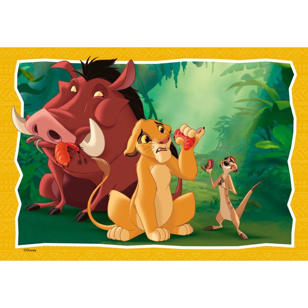 Ravensburger Puzzle 2x24 Pieces: Family of the Lion King