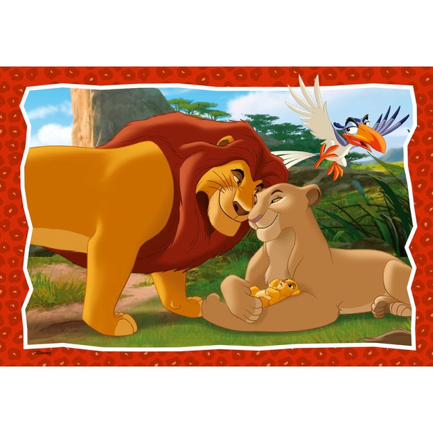 Ravensburger Puzzle 2x24 Pieces: Family of the Lion King