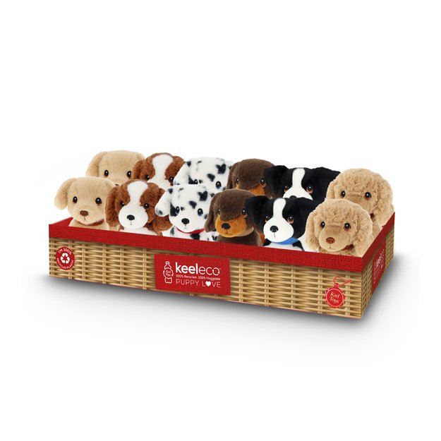 Keel Toys Keeleco Puppy Love, 14 cm - 6 designs
