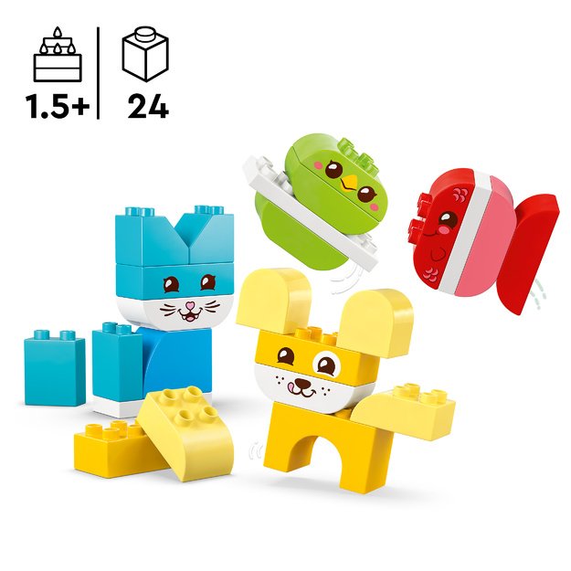 LEGO DUPLO 3 in 1 Creative Cute Pets