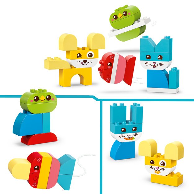 LEGO DUPLO 3 in 1 Creative Cute Pets