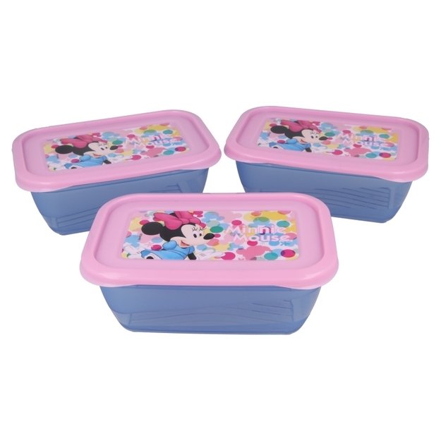 Minnie Mouse - 540 ml maisto talpos rinkinys (3 vnt.) 7