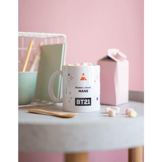 BT21 - Keraminis puodelis 300ml MANG 6