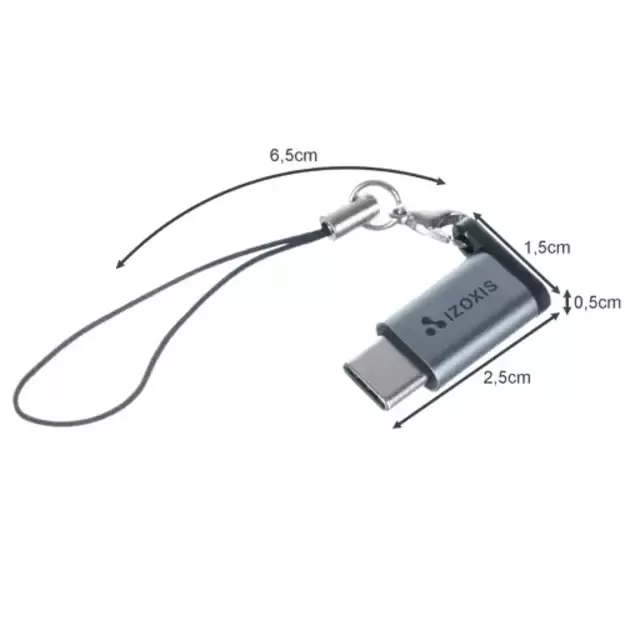 USB-C – USB micro B 2.0 adapteris