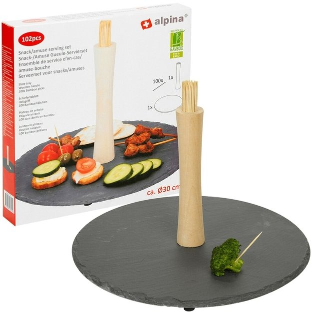 Alpina - Rinkinys užkandžiams patiekti 30 cm 20