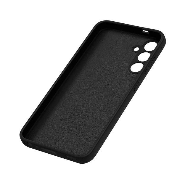 Crong Color Cover – dėklas, skirtas Samsung Galaxy A15 5G (juodas)