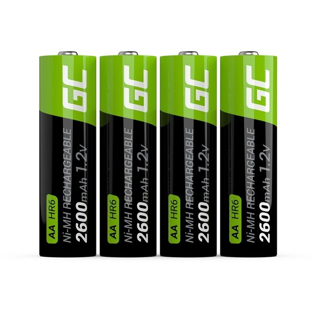 Green Cell 4x AA HR6 baterijos 2600mAh