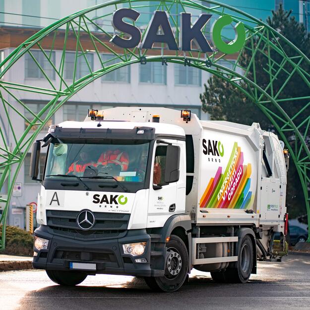 Šiukšliavežė SAKO 2