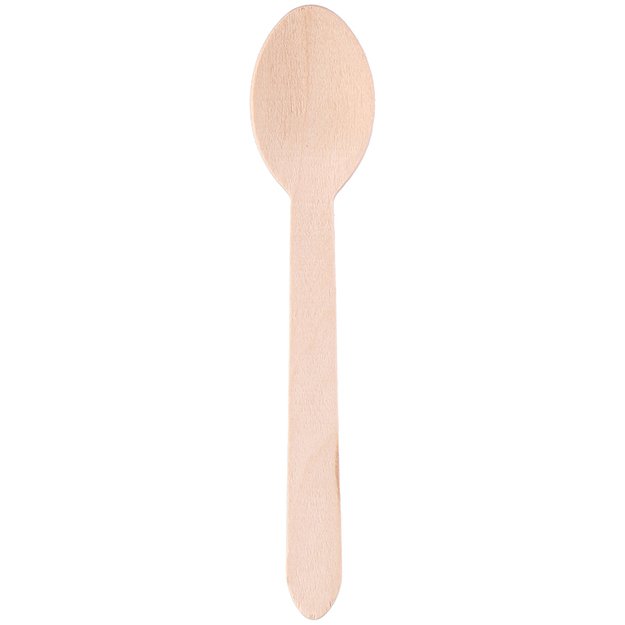 Virtuvės elegancija - Šaukšto mediena 50vnt 16cm 4