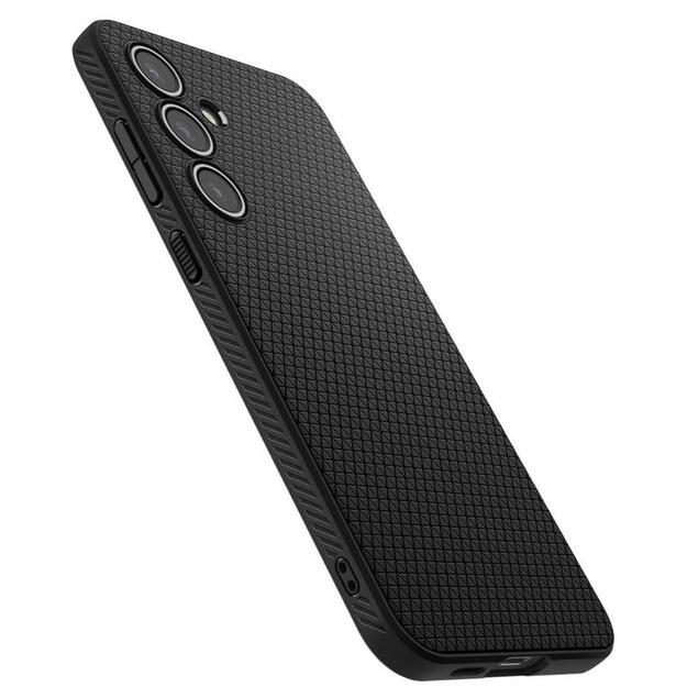 Spigen Liquid Air – dėklas, skirtas Samsung Galaxy S24 FE (matinė juoda) 8