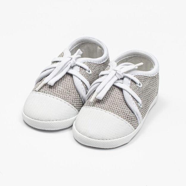 Kūdikių sportbačiai New Baby džinsai pilki 3-6 m, dydis 3-6 m, 3-6 m
