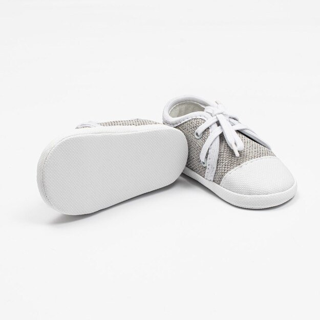 Kūdikių sportbačiai New Baby džinsai pilki 3-6 m, dydis 3-6 m, 3-6 m
