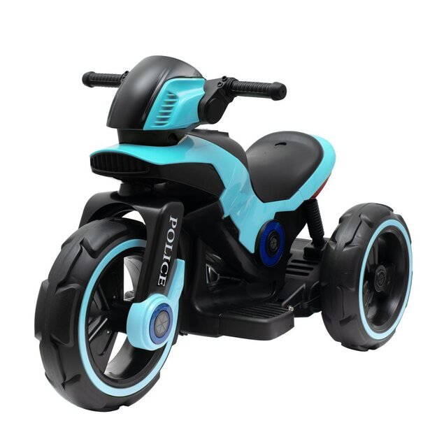 Baby Mix POLICE elektrinis motociklas mėlynas