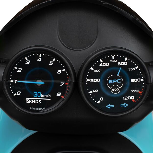 Baby Mix POLICE elektrinis motociklas mėlynas 5