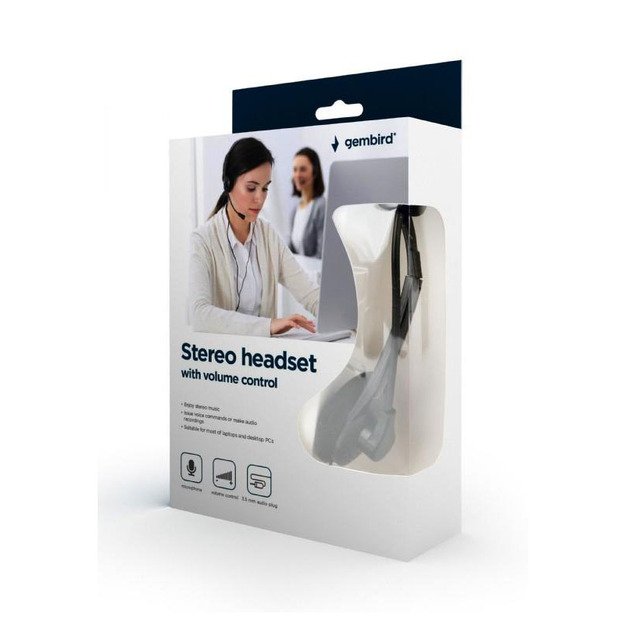 Gembird – į ausis įdedamos ausinės (juodos) 2