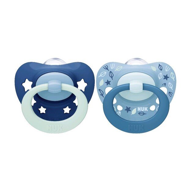 NUK Signature Sauskelnė 6-18m 2vnt berniukas, dydis 6-18m, 6-18m