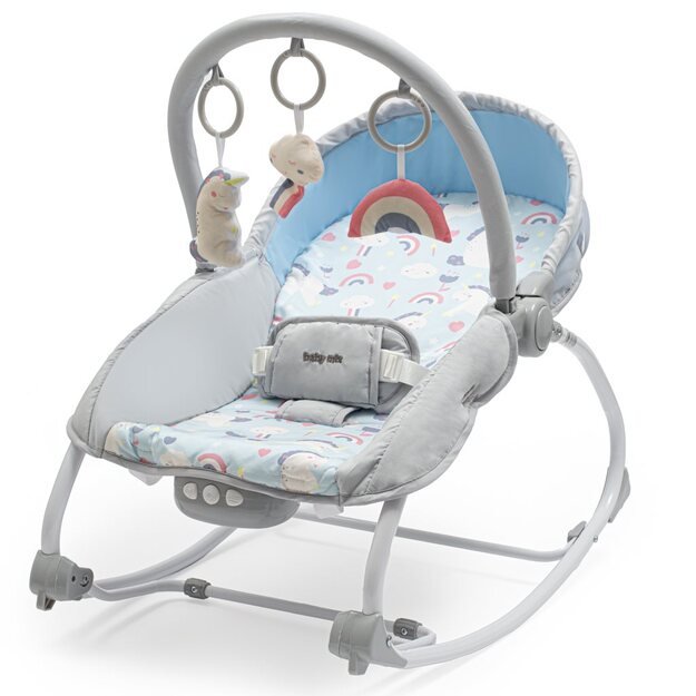 Baby Mix Unicorn daugiafunkcinė supama kėdutė kūdikiui