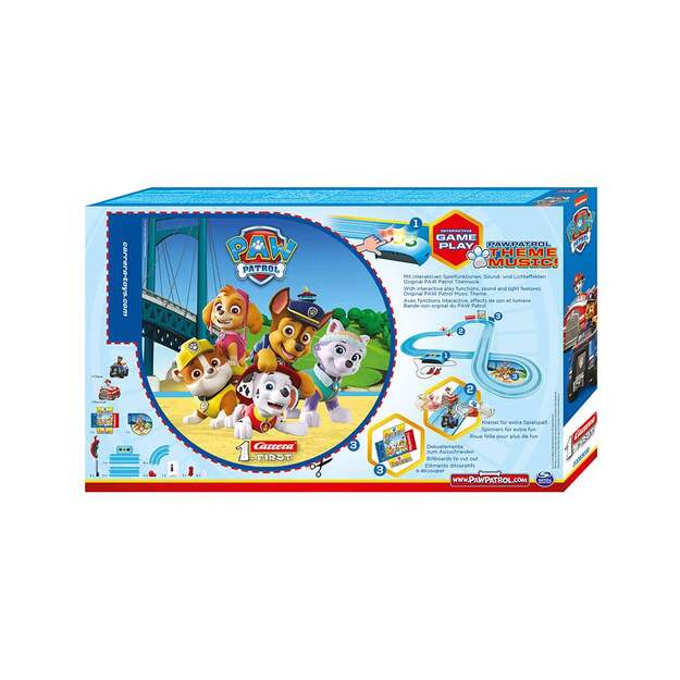 Carrera First Paw Patrol Race N Rescue 3,5 m, dydis 75G, 75G