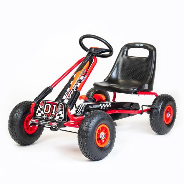 Pedal Go-kart Baby Mix Razor raudona