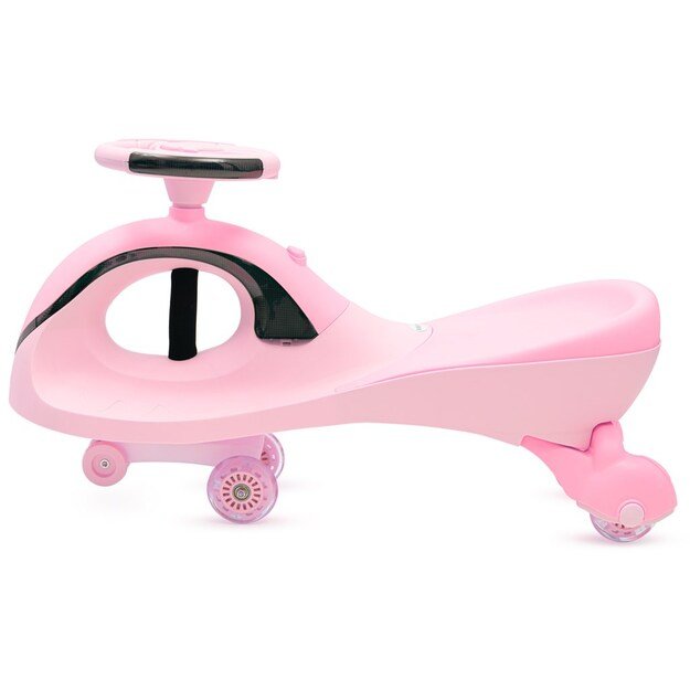 Gravitacinis važiavimas vaikams su LED Baby Mix G-Force baby pink
