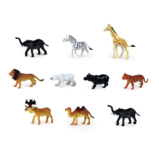 laukiniai gyvūnai, 10 vnt. pakuotėje 4