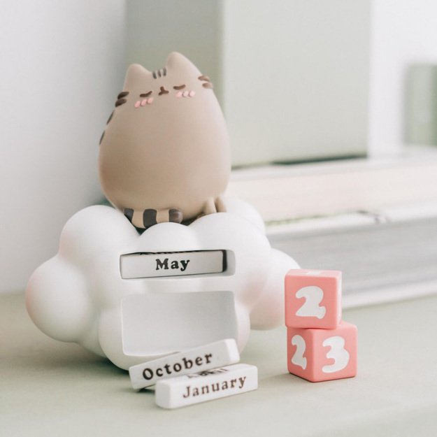 Pusheen – nuolatinis 3D kalendorius iš kolekcijos Purrfect Love