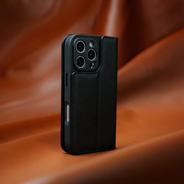 Moshi Overture MagSafe – trys viename odinis atverčiamas dėklas, skirtas iPhone 16 Pro Max (anglies juodas) 27