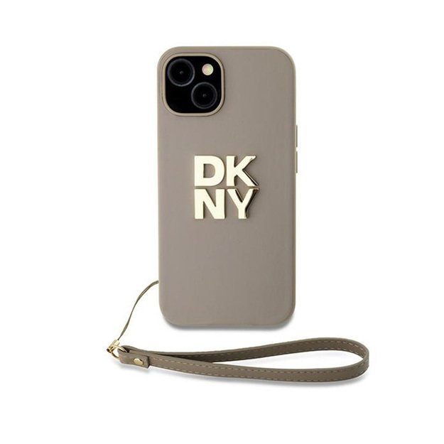 DKNY riešo dirželio logotipas – iPhone 15 / 14 / 13 (smėlio spalvos) dėklas 2 DKNY riešo dirželio logotipas – iPhone 15 / 14 / 13 (smėlio spalvos) dėklas 2
