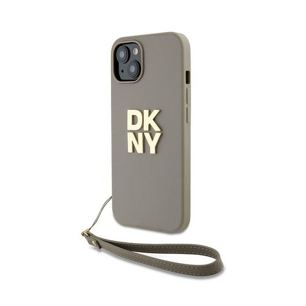 DKNY riešo dirželio logotipas – iPhone 15 / 14 / 13 (smėlio spalvos) dėklas 1 DKNY riešo dirželio logotipas – iPhone 15 / 14 / 13 (smėlio spalvos) dėklas 1
