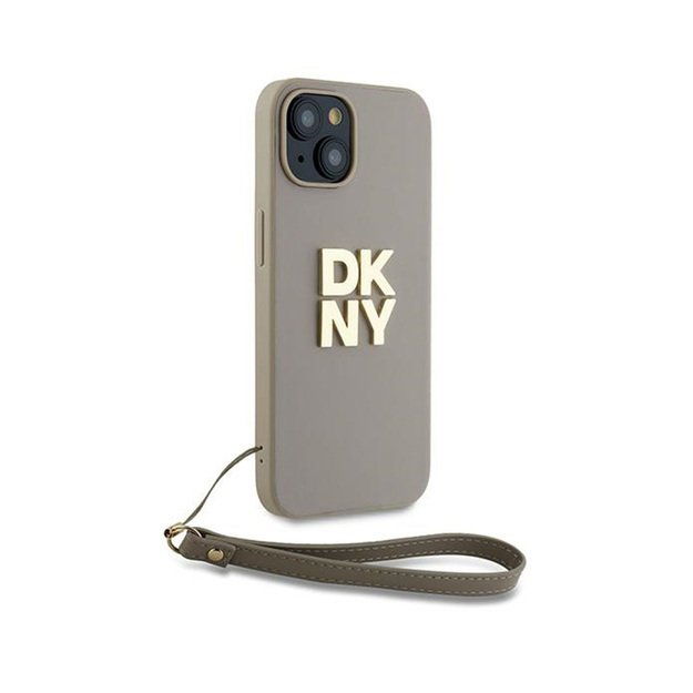 DKNY riešo dirželio logotipas – iPhone 15 / 14 / 13 (smėlio spalvos) dėklas 3 DKNY riešo dirželio logotipas – iPhone 15 / 14 / 13 (smėlio spalvos) dėklas 3