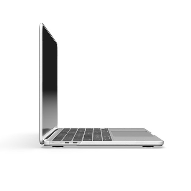 „Moshi iGlaze“ – „Hardshell“ dėklas, skirtas „MacBook Air 13.6 M3“ (2024 m.) / M2 (2022 m.) („Stealth Clear“) 2