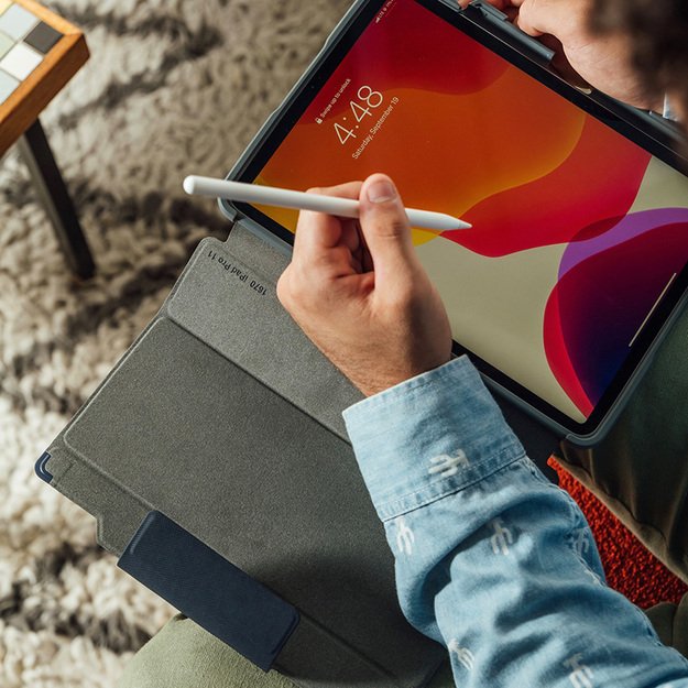 STM Dux Plus – dėklas, skirtas iPad 10th gen) EDU/COM (juodas) 8