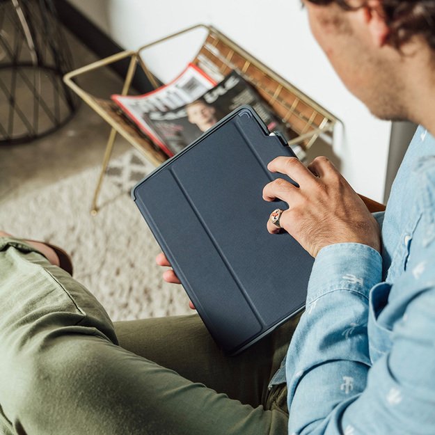 STM Dux Plus – dėklas, skirtas iPad 10th gen) EDU/COM (juodas) 5