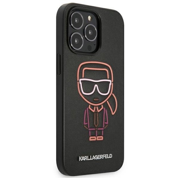 Karl Lagerfeld Outline – dangtelis, skirtas iPhone 13 Pro Max (daugiaspalvis)