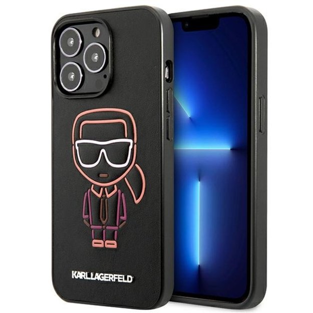 Karl Lagerfeld Outline – dangtelis, skirtas iPhone 13 Pro Max (daugiaspalvis)