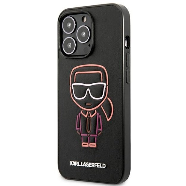 Karl Lagerfeld Outline – dangtelis, skirtas iPhone 13 Pro Max (daugiaspalvis)