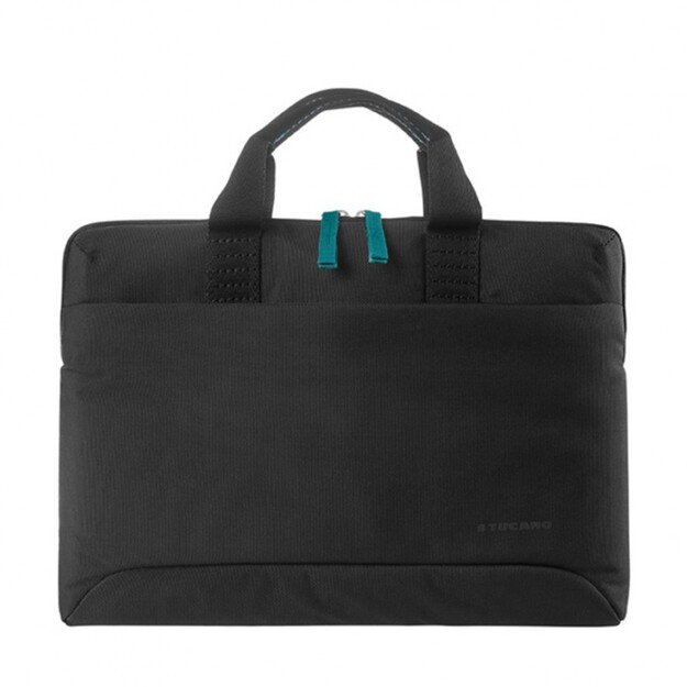 Tucano Smilza Super Slim Bag - Bag for Bag for MacBook Air 15” / Air / Pro 13  / Notebook 13” / 14  (Black)