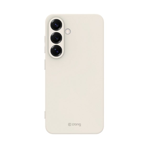 Crong Color Cover – dėklas, skirtas Samsung Galaxy S25 (smėlio spalvos)