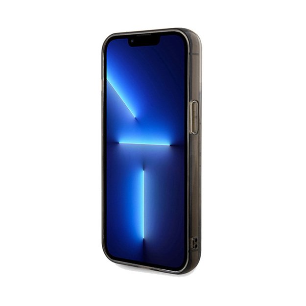 Karl Lagerfeld Liquid Glitter Choupette – iPhone 13 Pro dėklas (skaidrus) 13