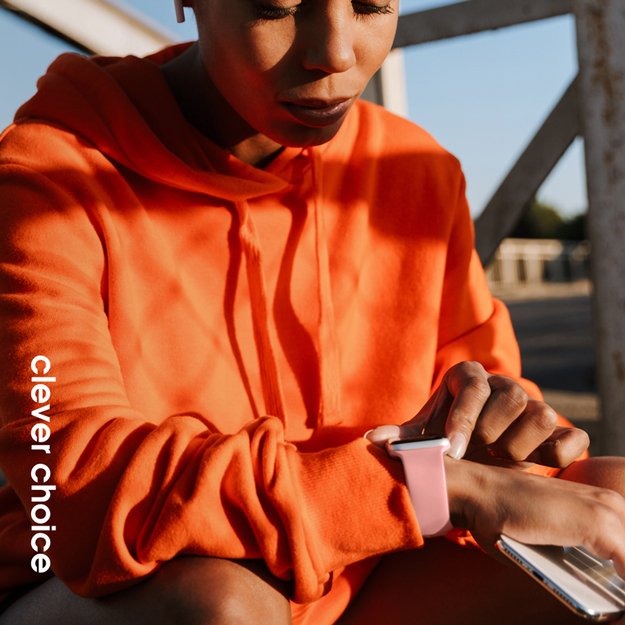 Crong Liquid – Apple Watch 38/40/41/42mm dirželis (lašiša) 17