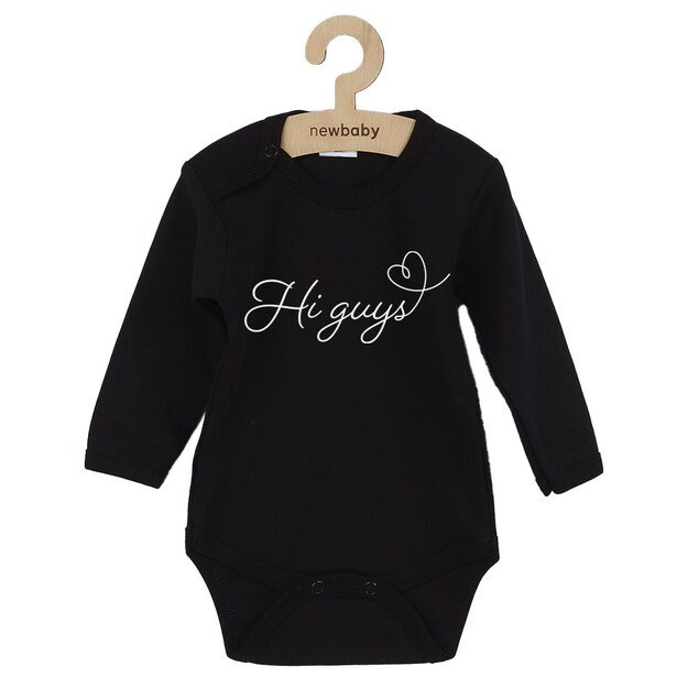 Kūdikių kombinezonas su raštu New Baby Hi guys, 68 (4-6m) 2
